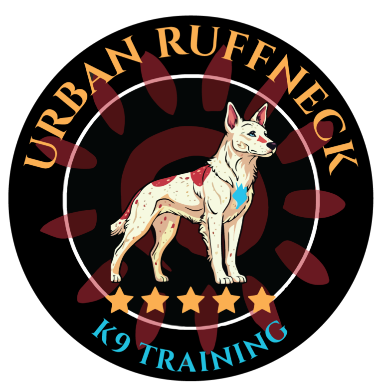 Urban Ruffneck K9 training logo round
