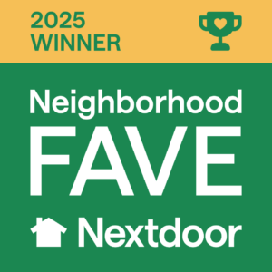 2025 winner of Nextdoor Neighborhood Fave