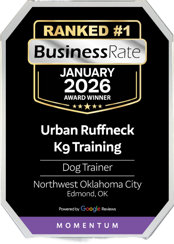 BusinessRate No 1 Award Winner Jan 2026 Dog Trainer NW OKC Edmond