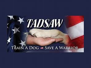 Train a Dog Save a Warrior logo